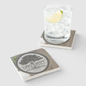 オークハースト、オークハースト・コースター、オークハースト・デカトール ストーンコースター (横)