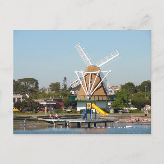 オークハーバーシティビーチ ポストカード (正面)