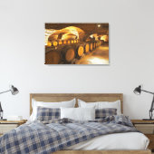 オークバルズインザセラーat Domaine Comte キャンバスプリント (インサイチュ (寝室))