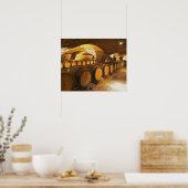 オークバルズインザセラーat Domaine Comte ポスター (キッチン)