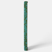 オークパターン – William Morris Samsung Galaxyケース (左側面)