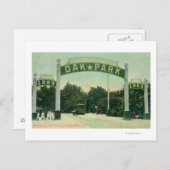 オークパークビューへの入口 ポストカード (正面/裏面)