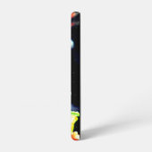 オークフェアリーつや消し葉ズアンドモノグラム SAMSUNG GALAXYケース (左側面)