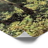 オークフォレスト | Landscape Oil Painting ポスター (角)