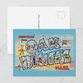 オークブラフス マーサズ・ヴィニヤード ポストカード (正面/裏面)