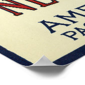 オークブランドクランベリーラベル ポスター (角)