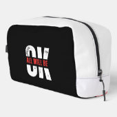 オークプリントカットソーバッグ ドップキット (右コーナー)