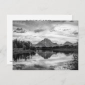 オークボウベンドイングランドテトンナショナルパーク ポストカード (正面/裏面)