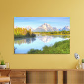 オークボウ曲げ キャンバスプリント (インサイチュ (リビング))