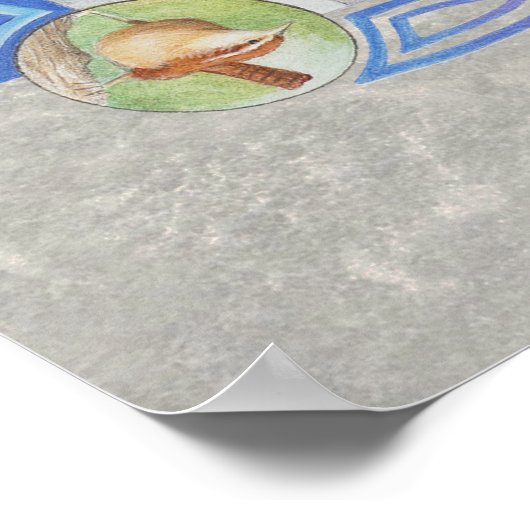 オークポートレートとホリーキングのダブル ポスター (角)