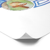 オークポートレートとホリーキングのダブル ポスター (角)