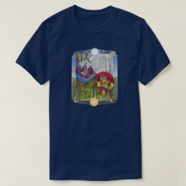 オークポートレートとホリーキングのダブル Tシャツ