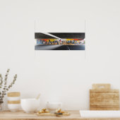 オークランすごいヒーロー壁画1ポスター ポスター (キッチン)