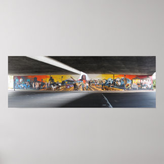 オークランすごいヒーロー壁画1ポスター ポスター