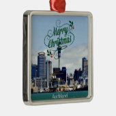 オークランドからのメリークリスマス メタルオーナメント (右)