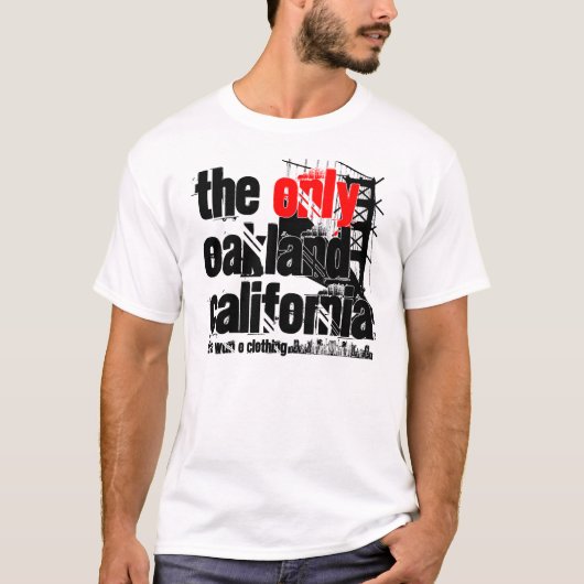 オークランドのみ Tシャツ (正面)
