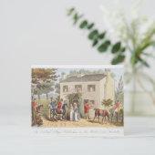 オークランドのコテージ、チェルテナムまたはキツネハンターズA ポストカード (スタンド正面)