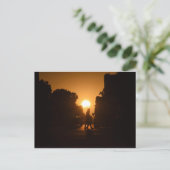 オークランドのハンプデイ・サンセット ポストカード (スタンド正面)