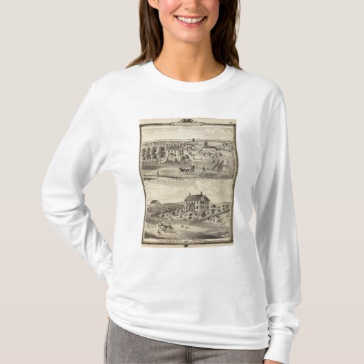 オークランドの住宅 Tシャツ (正面)