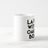 オークランドの利得のコーヒー・マグが付いているLAの顔 コーヒーマグカップ (中央)