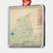 オークランドの町区 メタルオーナメント (左)