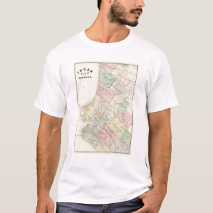 オークランドの索引図 Tシャツ