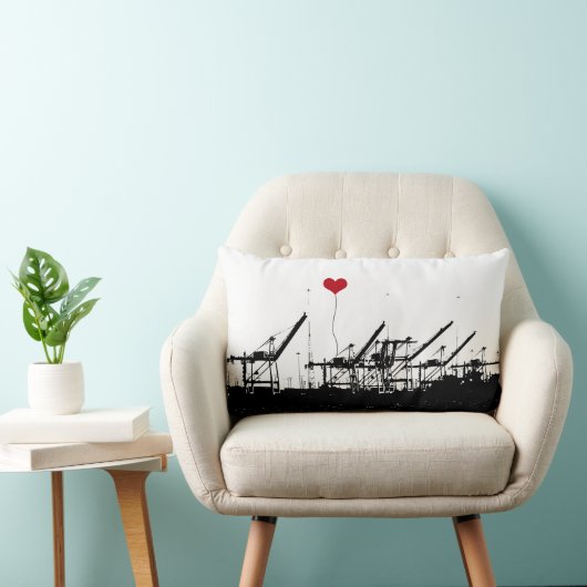 オークランドの船積みの港は枕を伸ばします ランバークッション (椅子)