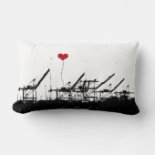 オークランドの船積みの港は枕を伸ばします ランバークッション (正面)