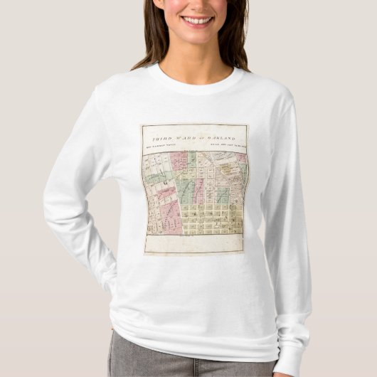 オークランドの近辺3 Tシャツ (正面)