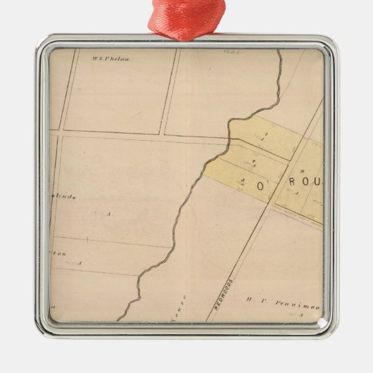 オークランドの近辺9 メタルオーナメント (正面)