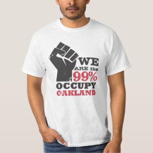 オークランドのTシャツを占めて下さい Tシャツ