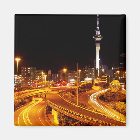 オークランドへの高速道路 マグネット (正面)