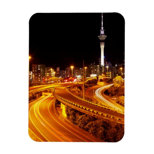 オークランドへの高速道路 マグネット (縦)