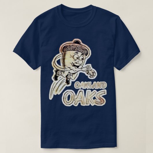 オークランドオークス野球 Tシャツ (デザイン正面)