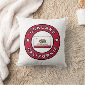 オークランドカリフォルニア クッション (ブランケット)