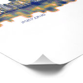 オークランドスカイライン フォトプリント            (角)