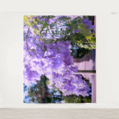 オークランドズパープルプリンセスツリー タペストリー (正面)