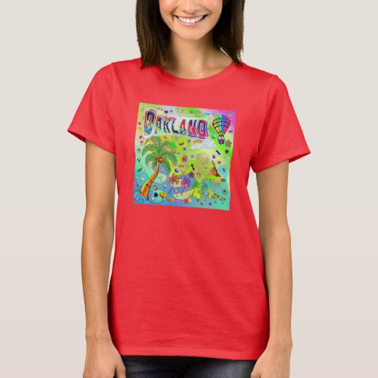 オークランドタイムレスメロディTシャツ Tシャツ (正面)