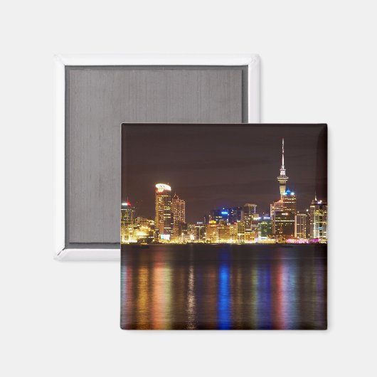 オークランドナイトシティスケープ マグネット (正面/裏面)