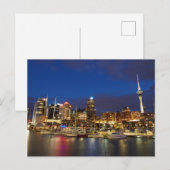 オークランドナイトスカイライン ポストカード (正面/裏面)