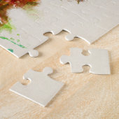 オークランドニュージーランドのスカイライン ジグソーパズル (側面)