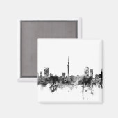 オークランドニュージーランドスカイライン マグネット (正面/裏面)