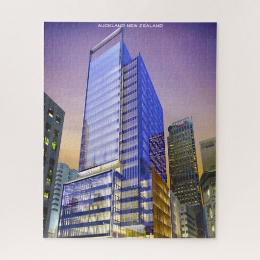 オークランドニュージーランド ジグソーパズル (縦)