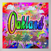 オークランドビスタ表現ポスター ポスター (正面)