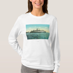 オークランドフェリーの眺め Tシャツ
