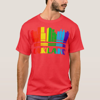 オークランドプライドオークランドLGBTギフトLGBTQサポーターTe Tシャツ