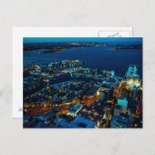 オークランドマリーナビューからスカイタワー – ポストカード (正面/裏面)