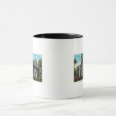 オークランドマンションの外観 マグカップ (中央)