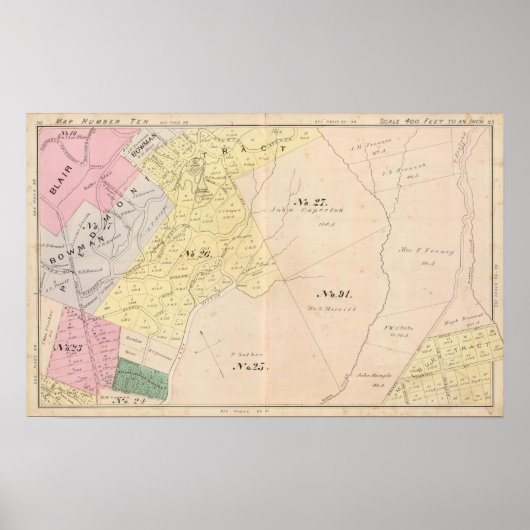 オークランド周辺10 ポスター (正面)