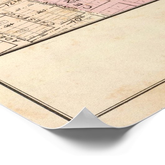 オークランド周辺3 ポスター (角)